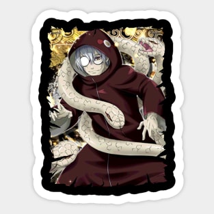 KABUTO YAKUSHI MERCH VTG Sticker